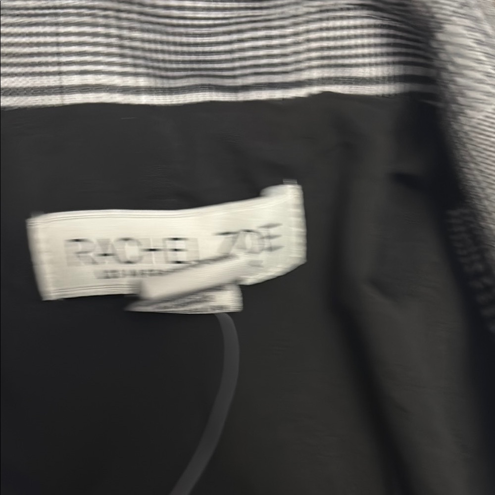 Rachel Zoe Gray Blazer Double-Breasted Wool Blend - Picture 2 of 6